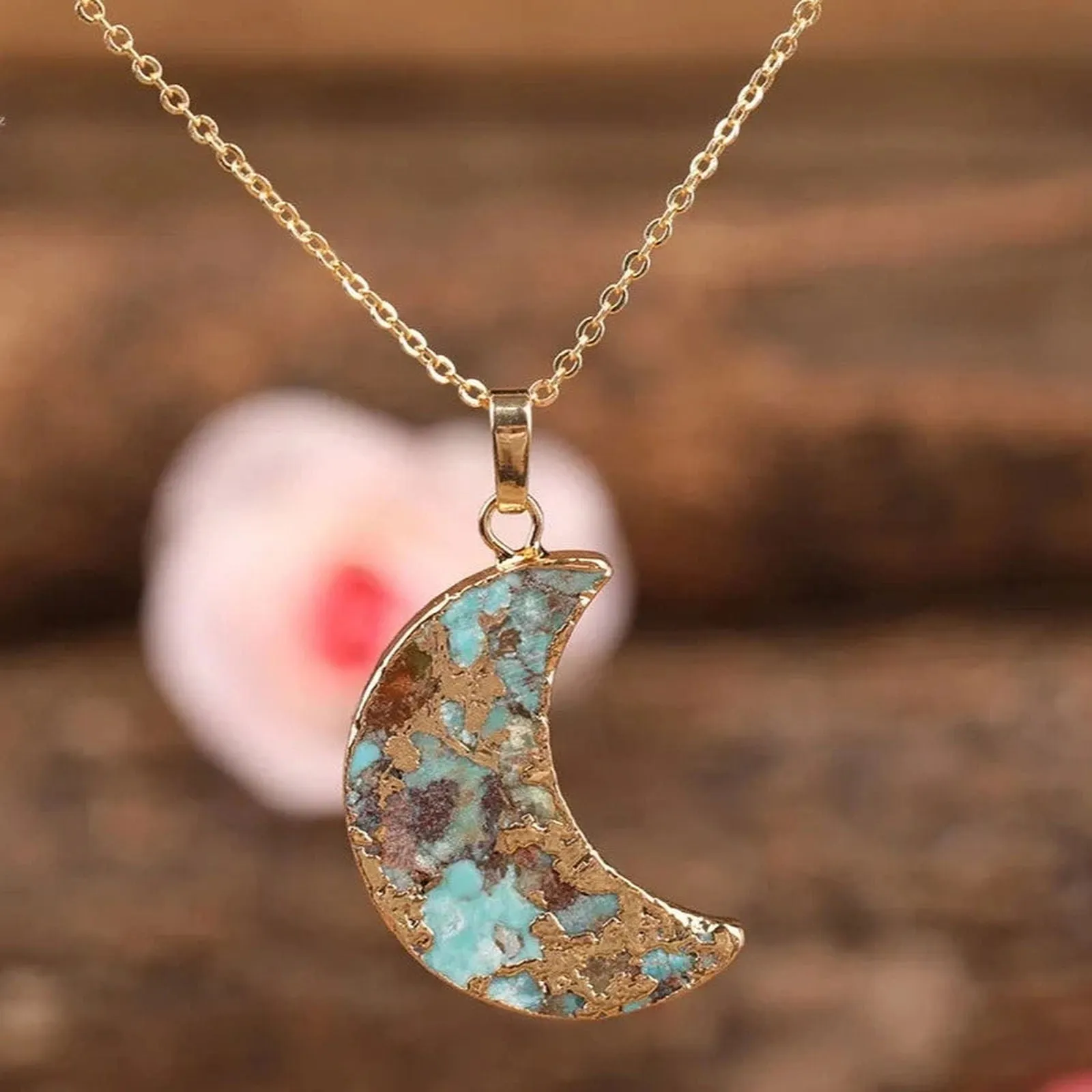 Natural MoonShapes Necklace Collections
