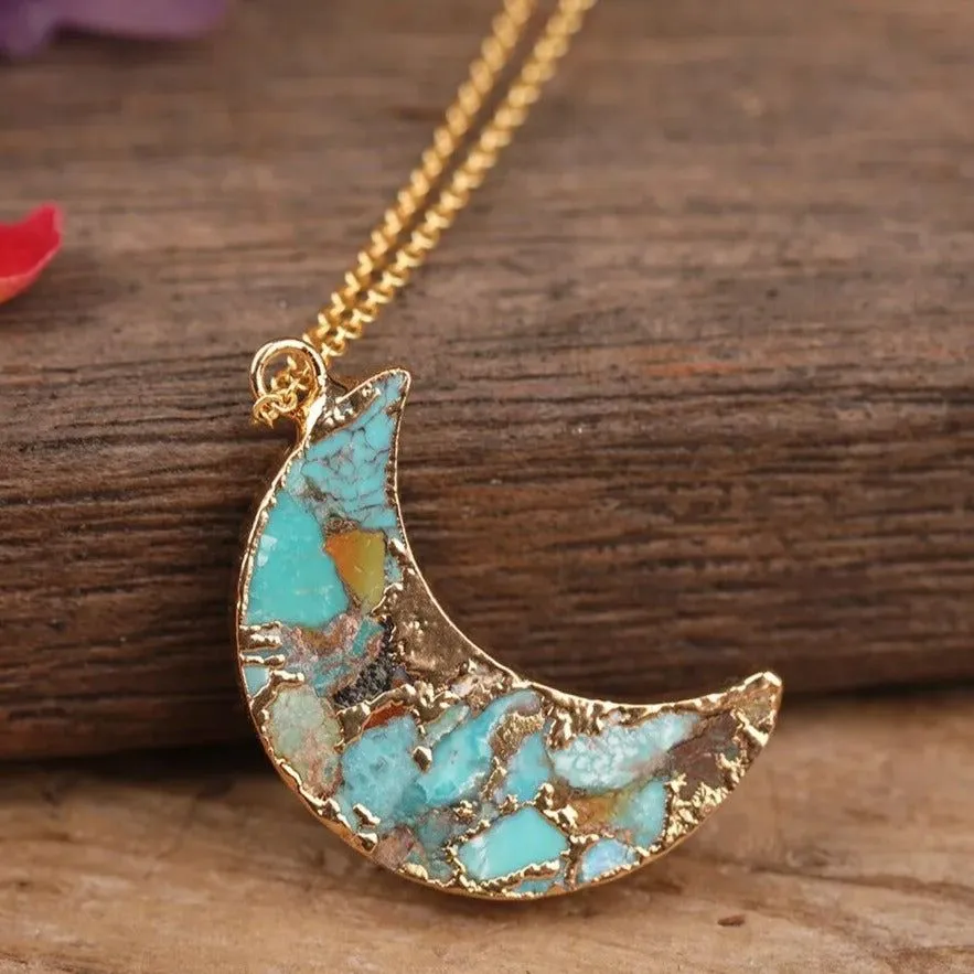 Natural MoonShapes Necklace Collections